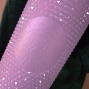 Studded Pearlescent Lilac 24oz Starbucks Tumbler